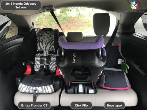 2018 Honda Odyssey 3rd row Frontier CT Fllo RF Boostapak